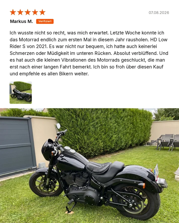 Verifizierte Bewertung – Markus M.